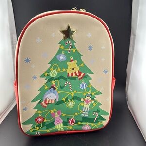 Her Universe Disney Winnie The Pooh Christmas Ornament Mini Backpack NWT
